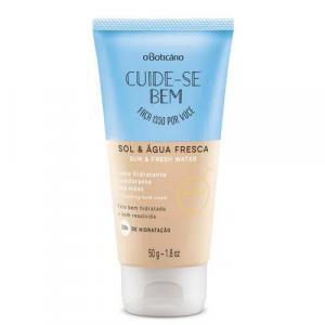 Crema Hidratante Para Manos OBoticario Cuide-se Bem Sol Y Agua Fresca 50g