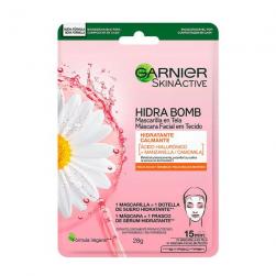 Mascarilla Facial Hidratante Calmante en Tela Hidra Bomb Pieles Secas Y Sensibles Garnier Skin Active - Sobre de 1 unidad