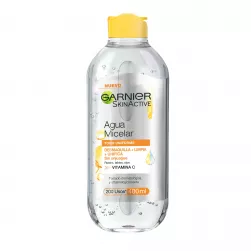 Agua Micelar Tono Uniforme Desmaquillante Garnier Skinactive Vitamina C - 400 ml