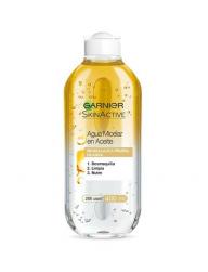Agua Micelar en aceite desmaquillante Garnier Skinactive 400 ml