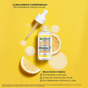 Anti-Manchas Express Aclara Garnier SkinActive Vitamina C - 30ml