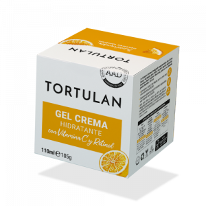 Gel Crema Hidratante con Vitamina C y Retinol Tortulan - 110 ml
