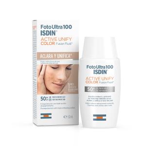 Foto Ultra 100 ISDIN Active Unify Fusion Fluid Color SPF 50+ - 50 ml