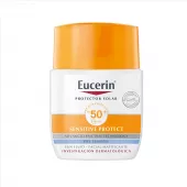 Eucerin Protector Solar Facial Sun Fluid Sensitive Protect Matificante FPS 50+ - 50 mL