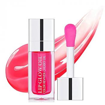 Hello Kiss Shein Lip Glow Oil - PINK/CHERRY