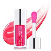 Hello Kiss Shein Lip Glow Oil - PINK/CHERRY