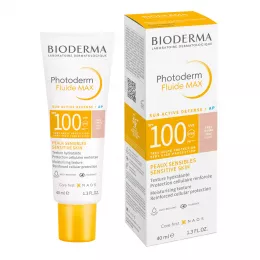 Photoderm Max Fluide SPF 100+ Tres Claire Very Ligth Bioderma - 40 ml